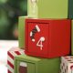 thumbnail image 4 of Caja de recuerdos para fiestas, caja de almacenamiento de decoraciones, creativo de madera, calendario de Adviento, , caja de, 4 of 8