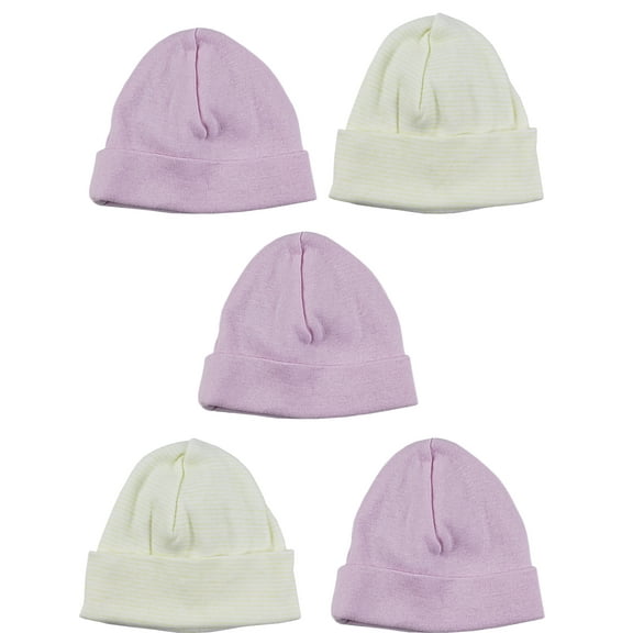 Bambini Girls Baby Cap (Pack of 5)