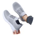 thumbnail image 4 of AUDeals Women's Running Shoes, Lightweight Mesh Sneakers with Breathable Comfort for Gym and Sports (Grey, 6.5), 4 of 9