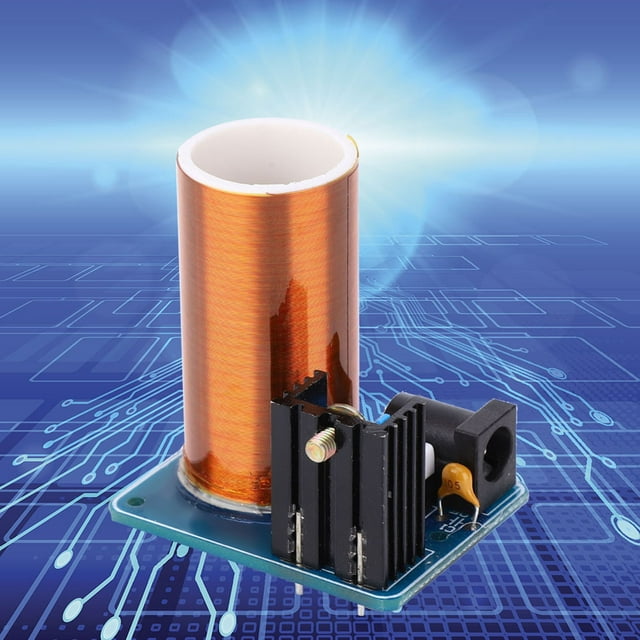 Coil, Electronic DIY Kit, Safe Efficient Beautiful For Ignite Wirelessly Transmit Electricity Finished Product