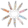 thumbnail image 1 of Elastic Hat Clip for Travel, 10pcs Hat Holder Clamp Colorful Pattern Multifunctional Knitting Hat Clip Bag Accessory for Traveling Bags, Backpacks, Purses, 1 of 9
