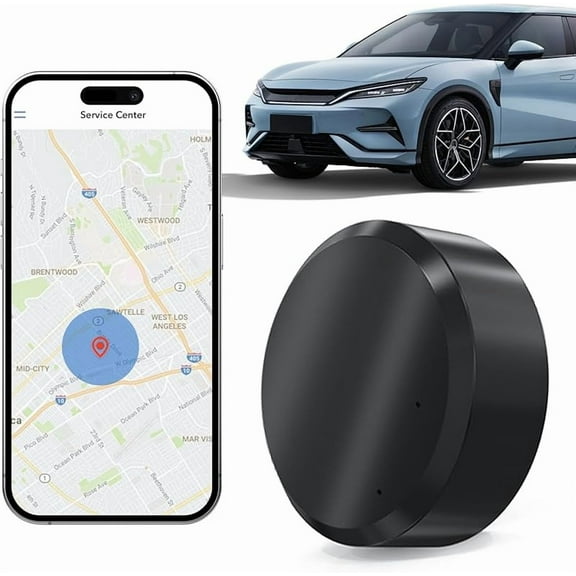 Mini GPS Tracker for Vehicles: Tracker Device for Vehicles No Subscription No Monthly Fee Car Tracker Device Hidden Magnetic Real-Time Tracking for Cars Kids Dogs (GF11-M3)