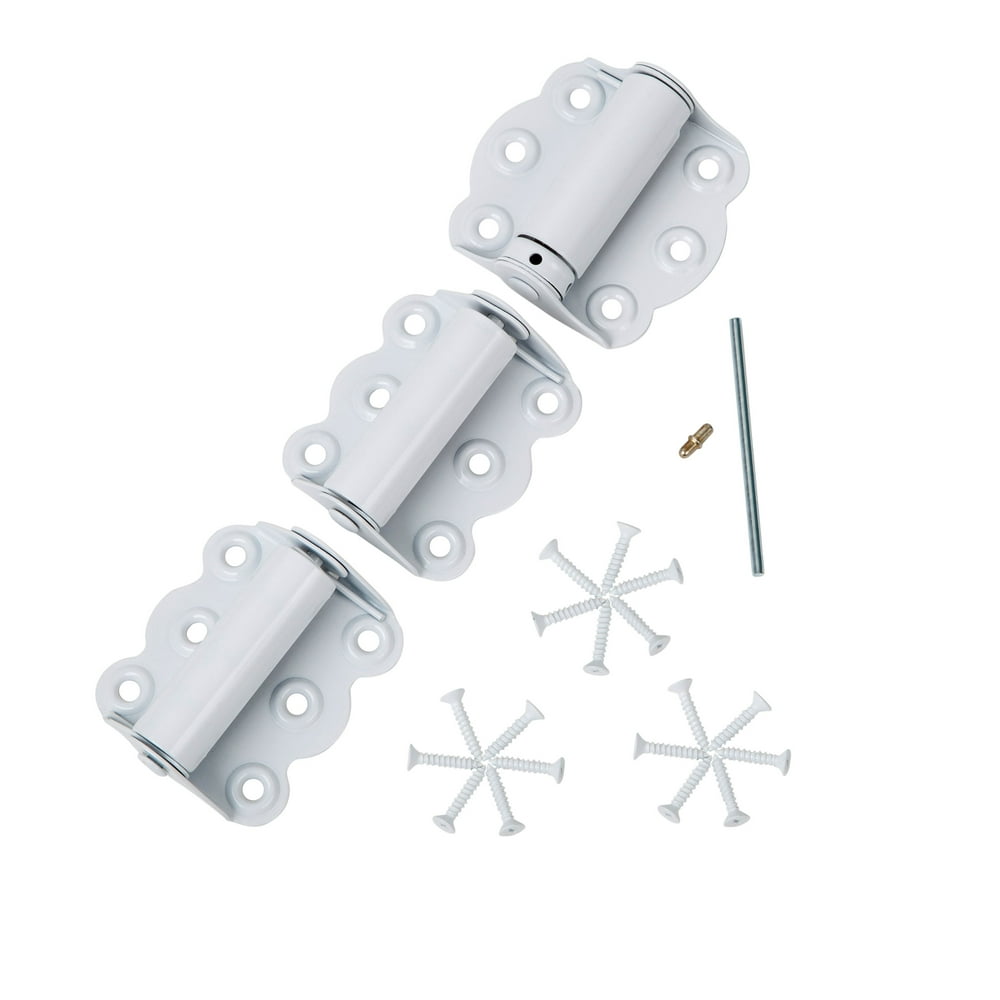 SK920 23/4 inch Hinge Set for Screen Doors SelfClosing and