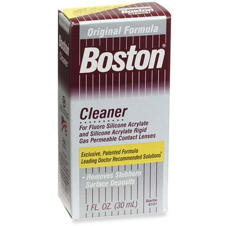Boston Cleaner for Rigid Gas Permeable Contact Lenses, Original Formula, 1-Ounce Bottles (Pack of 2)