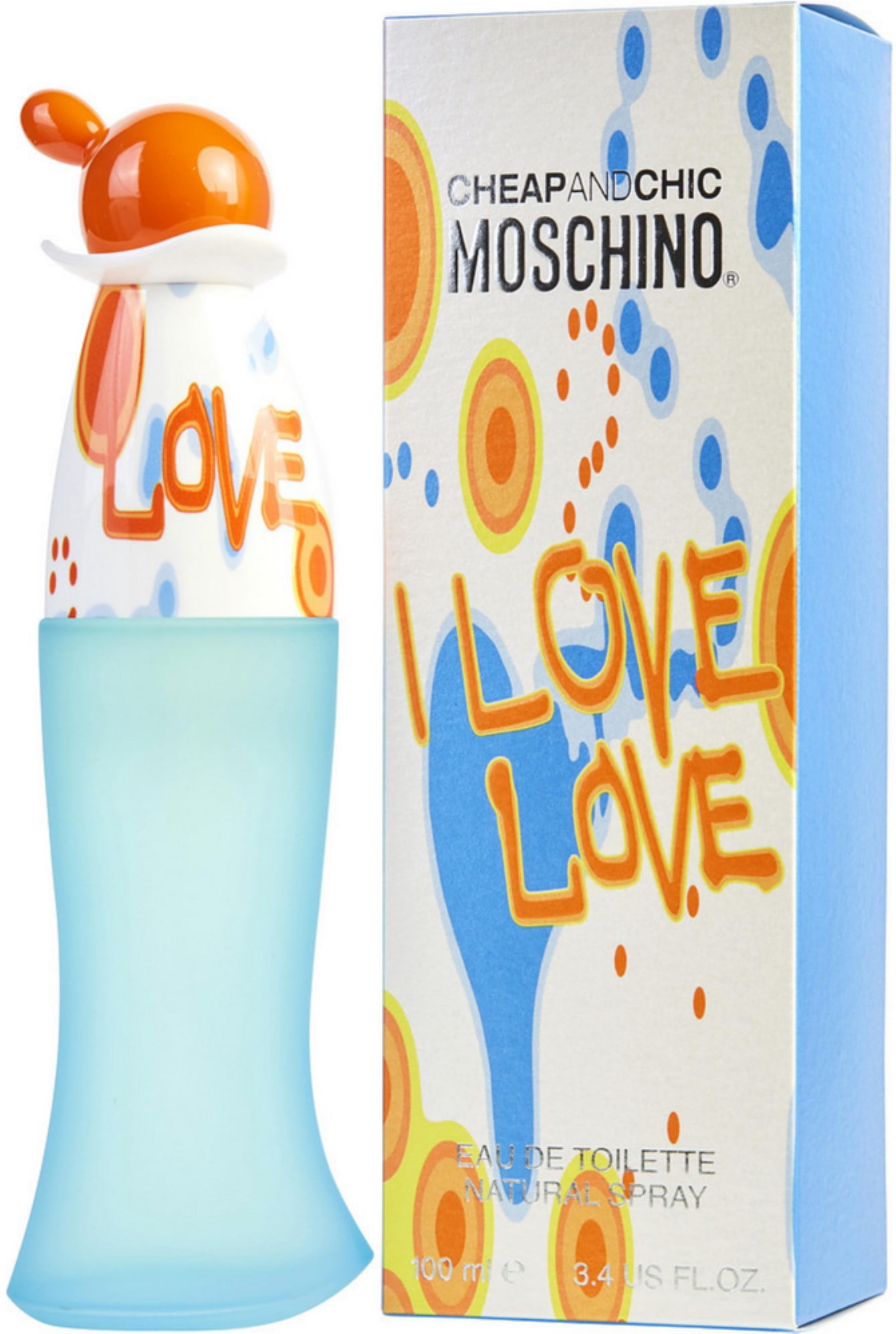 Moschino - I Love Love By Moschino Eau De Toilette Spray For Women 3.3