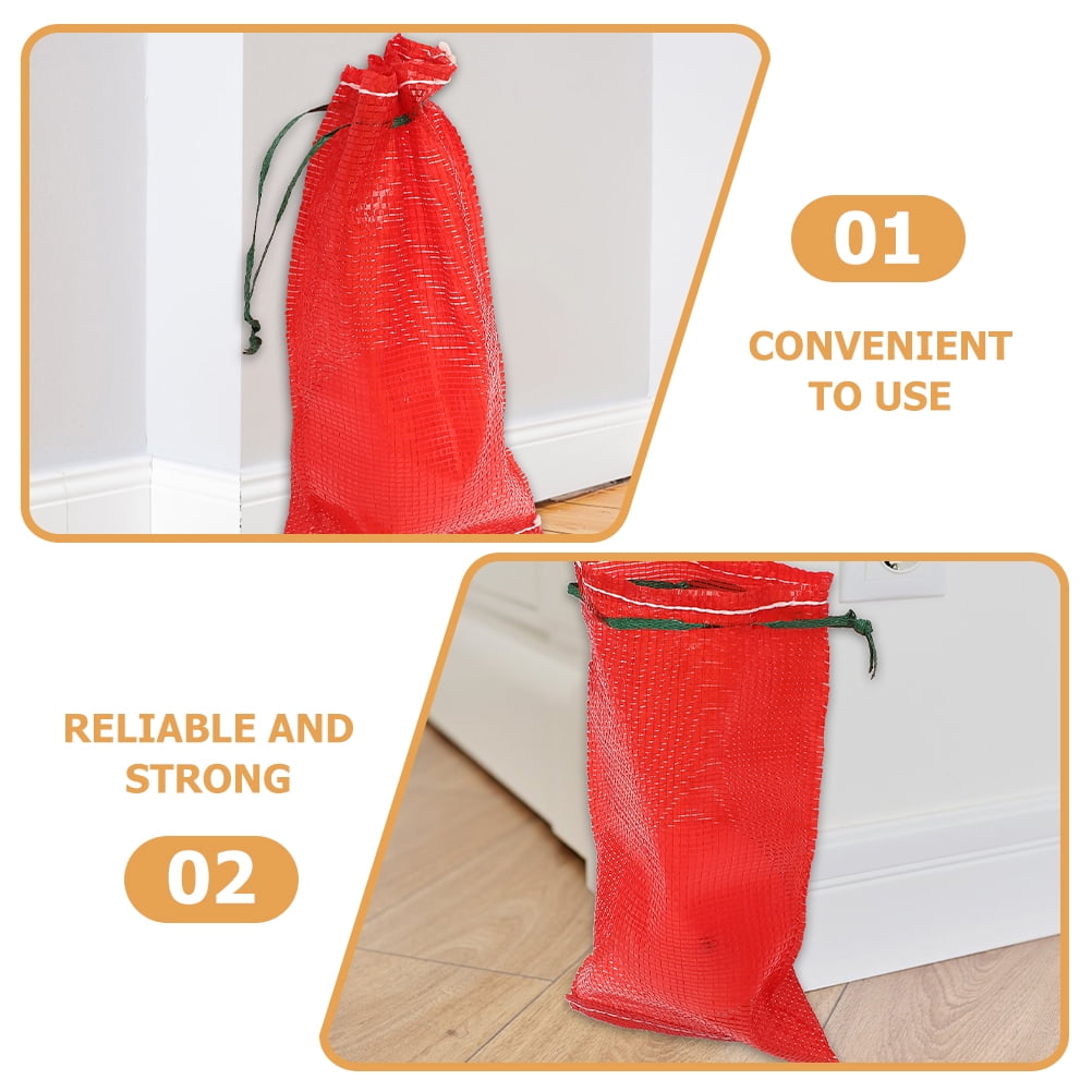 50pcs Agricultural Vegetable Bags Mesh Onion Packing  Bags Potato Mesh Bags