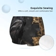 thumbnail image 2 of Pofeuu Gothic Raven Portrait Print Soft Cotton Girls Boyshort panties Toddler Underwear-XX-Small, 2 of 5