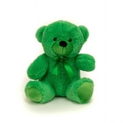 9" Green Teddy Bear Plush Cuddly Stuffed Animal Toy Gift for Children