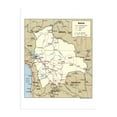thumbnail image 6 of HISTORIX 2006 Map of Bolivia Poster Wall Art Print, 24 x 30 Inch, 6 of 8