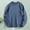Navy, variant on Mens Cotton Sweatshirt Casual Solid Color Crewneck Long Sleeve Pullover Oversized Lightweight Sport Tops