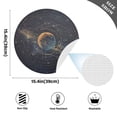 thumbnail image 2 of Ryvnso Planet Space Stars Round Plate Mats Dining Table Placemat Set of 4 for Holiday Decoration, 2 of 7