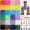 24 Mix Jelly AB colors | 5mm, variant on 33000Pcs Rhinestones for Bedazzling, 3mm Bedazzler Kit with Flatback Rhinestones for Clothes Crafting Crafts Nails Clothing, Flat Back Resin Rainbow Colorful Colored Crystal with B 7000 Glue Clear