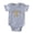 Heather Grey, variant on CafePress - Sadorable - Cute Infant Baby Football Bodysuit