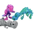 thumbnail image 4 of Clever Contraption Jumbo Fidget T-Rex Cyborg – Flexible Articulating 3D Printed Novelty for Teens & Adults, 4 of 9