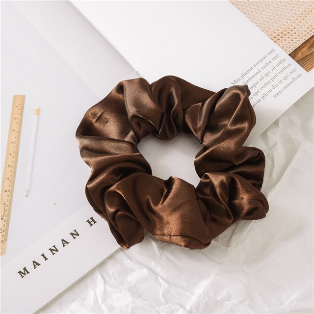Anillo para el cabello con tejido Sade para el intestino grueso, accesorios para el cabello, conjunto de cuerda para la cabeza para mujer de Europa y Estados Unidos, tocado Joker simple