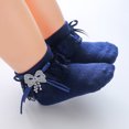 thumbnail image 1 of Infant Baby Girls Ruffle Socks Sweet Eyelet Frilly Lace Princess Ankle Socks, 1 of 9
