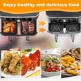 thumbnail image 3 of Air Fryer Silikonform, Rektangulär Silikonbehållare för Air Fryer, Silikonbricka för Air Fryer svart black, 3 of 5