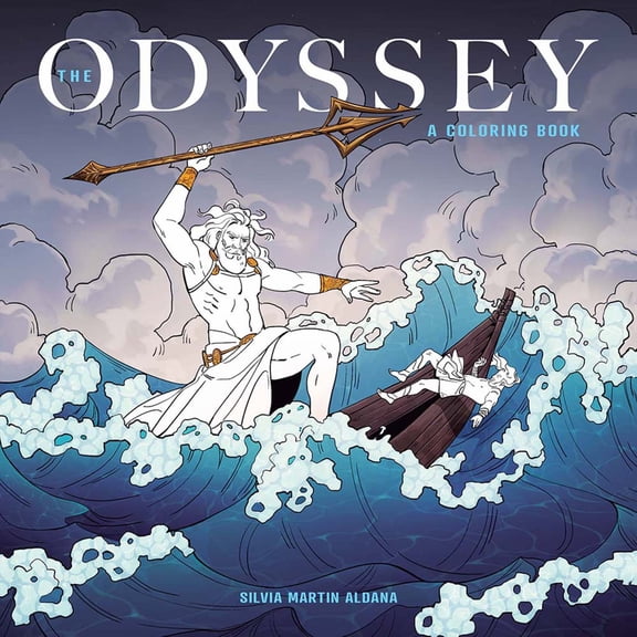 The Odyssey: a Coloring Book, 80 pages (Paperback)