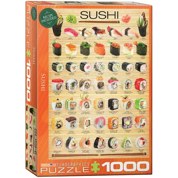 Puzzle de 1000 Pièces Sushi