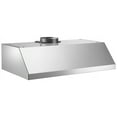 thumbnail image 3 of Bertazzoni Ku36pro1v 400 Cfm 36" Wide Under Cabinet Range Hood - Stainless Steel, 3 of 6