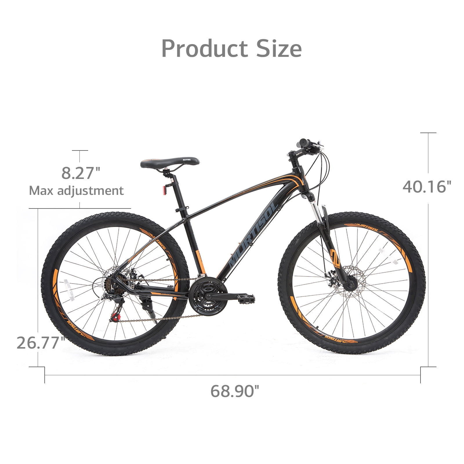 shimano vertical aluminum mountain bike