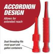 Hyper Tough Super-Flexi Plastic Funnel Spout, 10119