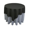 thumbnail image 2 of Your Chair Covers - 60 x 60 Inch Square Polyester Tablecloth Black, 2 of 3