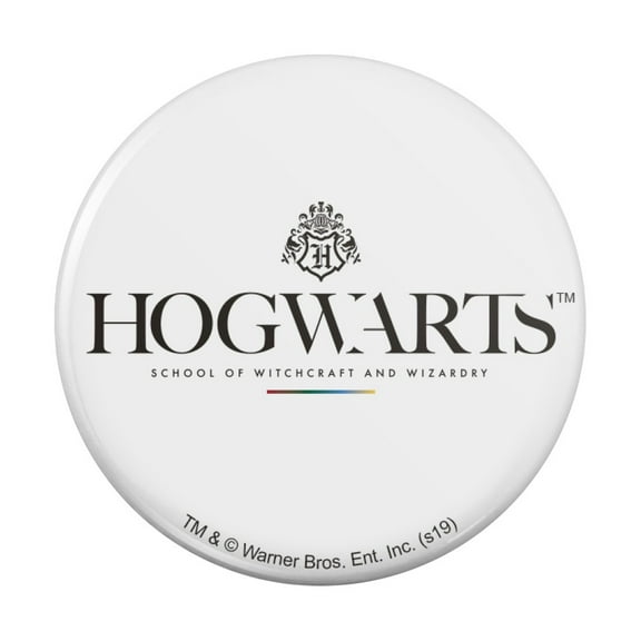 Harry Potter Hogwarts Modern Logo Kitchen Refrigerator Locker Button Magnet