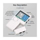thumbnail image 4 of Probador de cable RJ11 RJ45 USB BNC para cable LAN UTP STP, 4 of 5