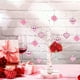 thumbnail image 4 of CaiYueKe 12Pcs Valentine Heart Ornaments Romantic Wedding Anniversary Decor Glitter Hanging Baubles Christmas Tree Pendants Festive Party Decoration, 4 of 7