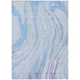 thumbnail image 2 of Addison Rugs Chantille Indoor/Outdoor Transitional Swirls Sky Washable Rectangle Rug, 8' x 10', 2 of 6