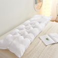 thumbnail image 4 of InsCrazy Headboard Pillow for Bed, Full Size Bedside Cushion for Bedroom, Soft Seat Cushion for Bed Chair Seat Sofa and Couch 48inches, 4 of 7