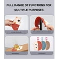 thumbnail image 5 of 4pcs Coasters, Silicone Coasters, Cute Silicone Coasters, Soft Non-Slip Coasters, 5 of 5
