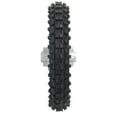 thumbnail image 3 of Rear Rim Tires, 80/100 12 Rear Rim Tire Dirt Bike Rear Wheel Tire Disc Brake Rim For 70 90 110 125 140 150 160cc Petrol Scooter, 3 of 8