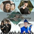 thumbnail image 5 of Graduation Cap Headband, Secure Grad Cap Upgrade Insert Hairband, Protect Hairstyle Hat Accessories for Graduates Gift, Class of 2026(Black 1pcs), 5 of 10