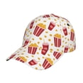 thumbnail image 6 of Lsque Popcorn Baseball Cap Trucker Low Profile Hat Golf Dad Hat Adjustable Original Classic Unconstructed Plain Cap Men Women, 6 of 9
