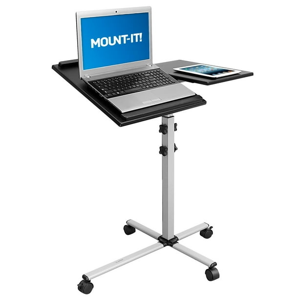 MountIt! Rolling Laptop Tray & Projector Cart