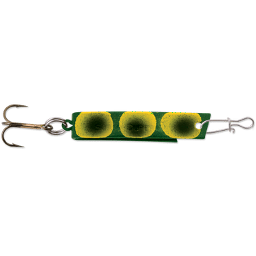 Luhr-Jensen Super Duper Spoon (Frog, 1 3/4 inch - 1/4 oz)