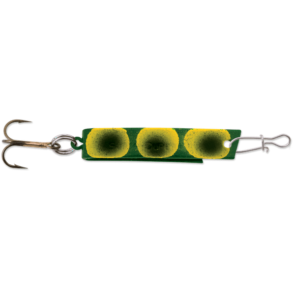 Luhr-Jensen Super Duper Spoon (Frog, 1 3/4 inch - 1/4 oz)
