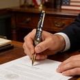 thumbnail image 6 of 250th Anniversary Commemorative Pen 6" Metal Anniversary Pen 1776-2026 U.S Independence Anniversarys Gift Eagle, 6 of 8