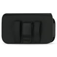 thumbnail image 3 of Horizontal Black leather case with rotating clip fits LG Fortune 3, 3 of 3