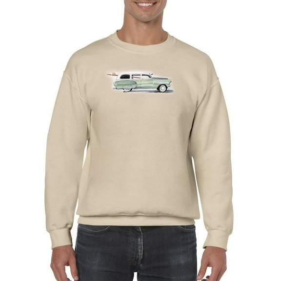 Surf Wagon Iii. Sweatshirt Men -Jennifer Paxton Parker Designs, Male Large