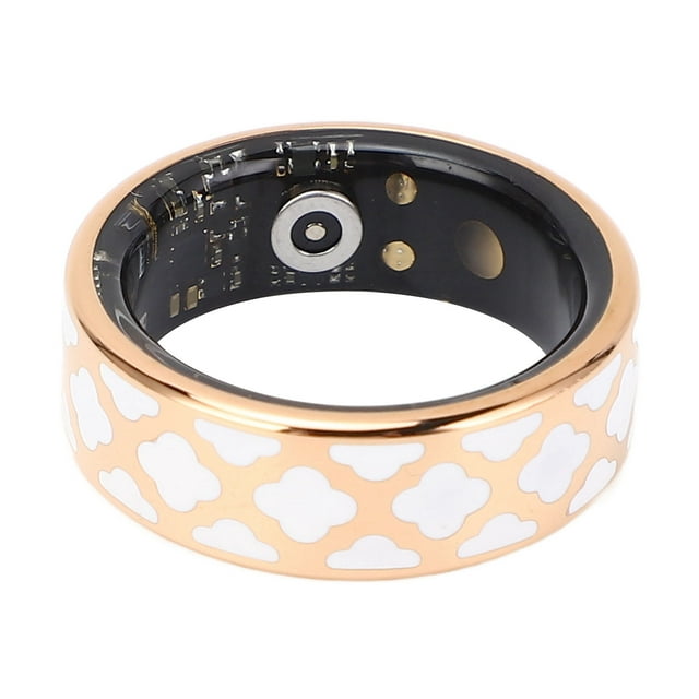 Fitness Smart Health Ring for Exercise Monitoring Sport Modes Digital Display Stainless Steel IP68 Water Proof Fitness Tracker Ring