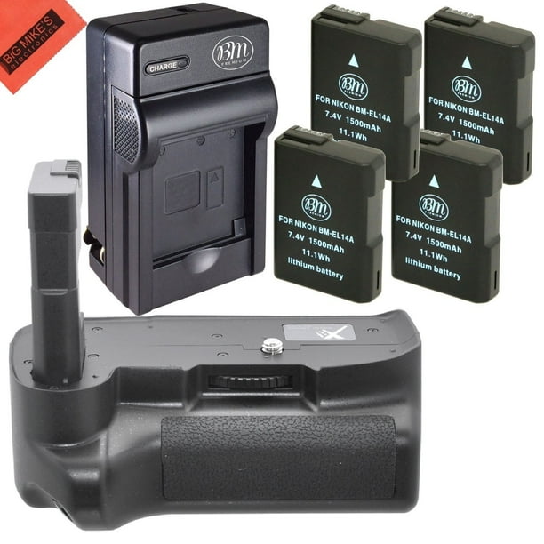 Battery And Charger Kit for Nikon D3100 D3200 D3300 Digital SLR Camera