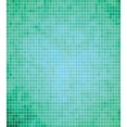 thumbnail image 3 of Ambesonne Green Duvet Cover Set, Pixel Mosaic Love Pattern, 2-Calking, Green, 3 of 7