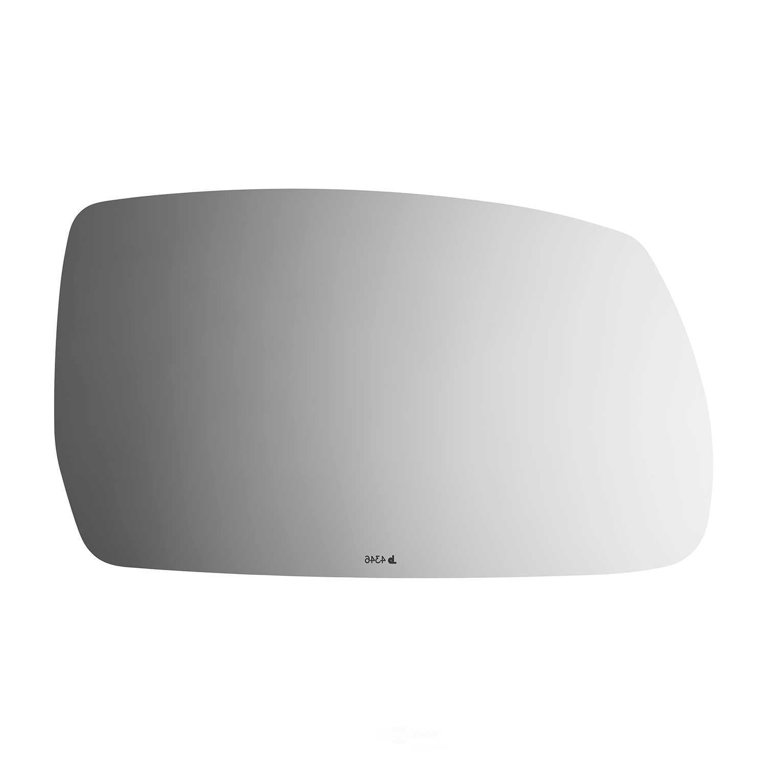 Burco Side View Mirror Replacement Glass - Clear Glass - 4346