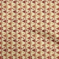thumbnail image 1 of oneOone Silk Tabby Brown Fabric Geometric Diy Clothing Quilting Fabric Print Fabric By Yard 42 Inch Wide, 1 of 4