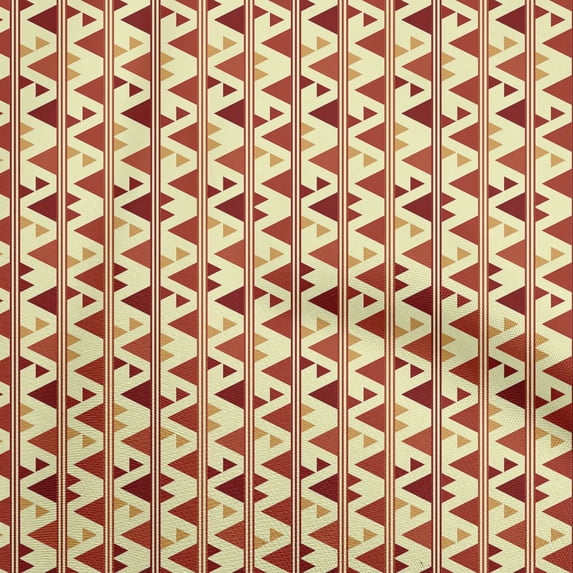 oneOone Silk Tabby Brown Fabric Geometric Diy Clothing Quilting Fabric Print Fabric By Yard 42 Inch Wide