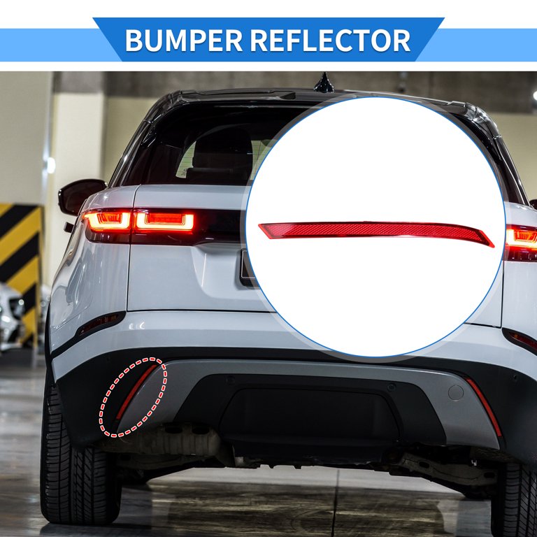 Unique Bargains Rear Left Side Bumper Reflector Side Marker No