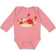 thumbnail image 3 of Inktastic Beach Crabs cute vacation Boys or Girls Long Sleeve Baby Bodysuit, 3 of 5
